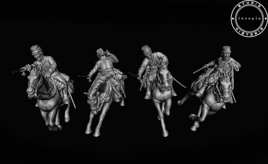 Union cavalry unit with sabers (part II).