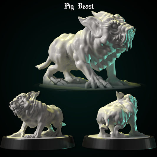 Pig Beast by DDF Miniatures and Models