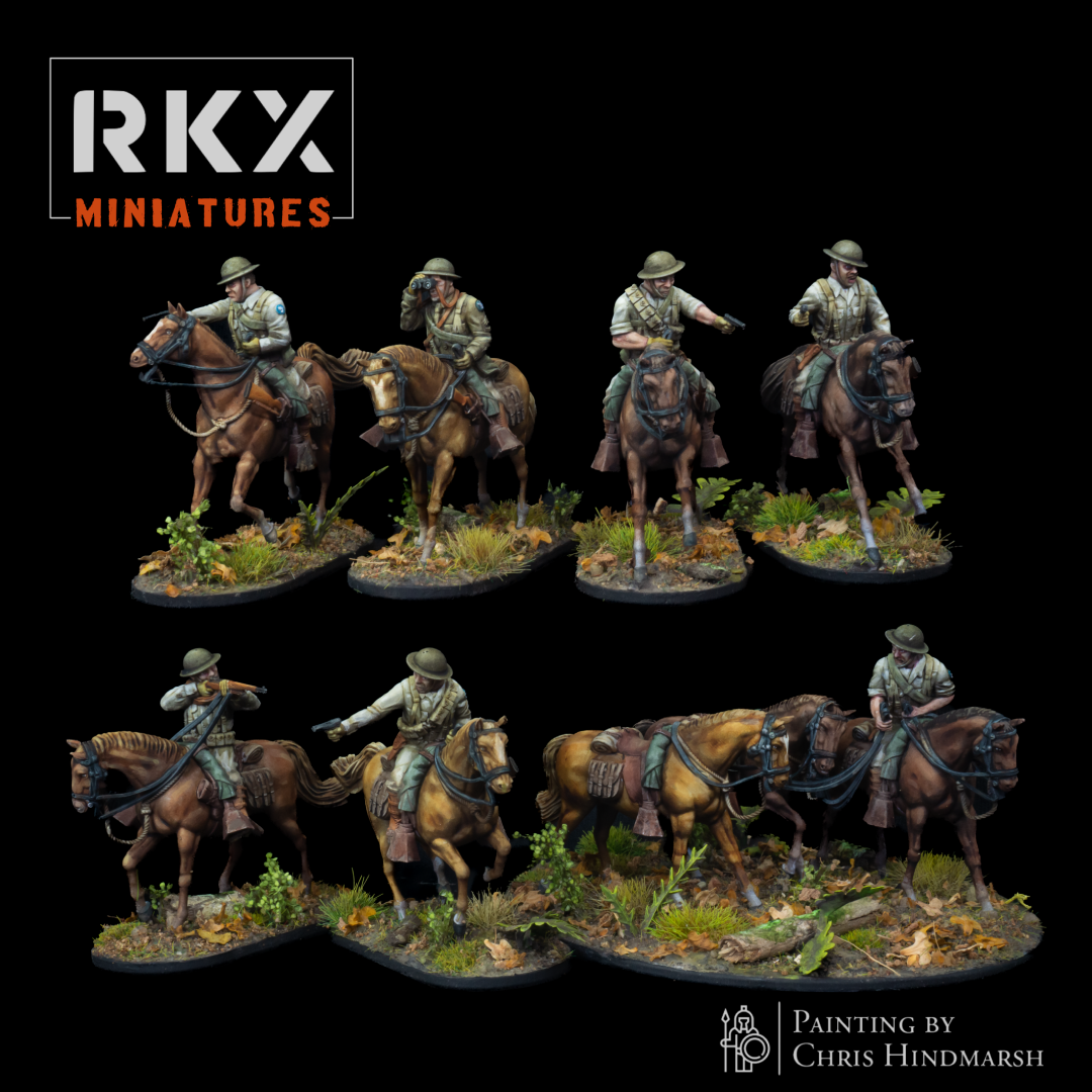 Philippine Scouts Cavalry By RKX Miniatures.