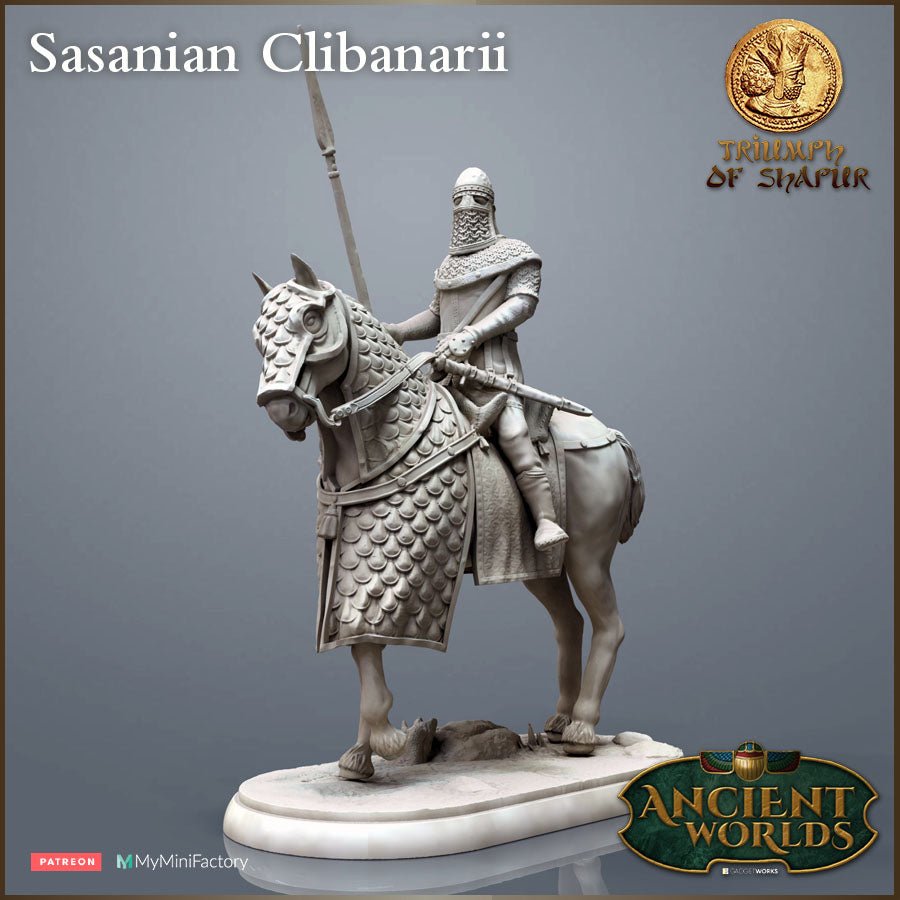 Sassanids  Clibanarii by Gadgetworks