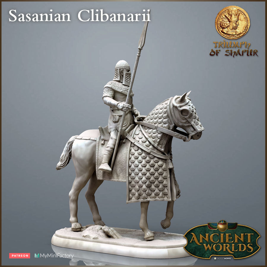 Sassanids  Clibanarii by Gadgetworks