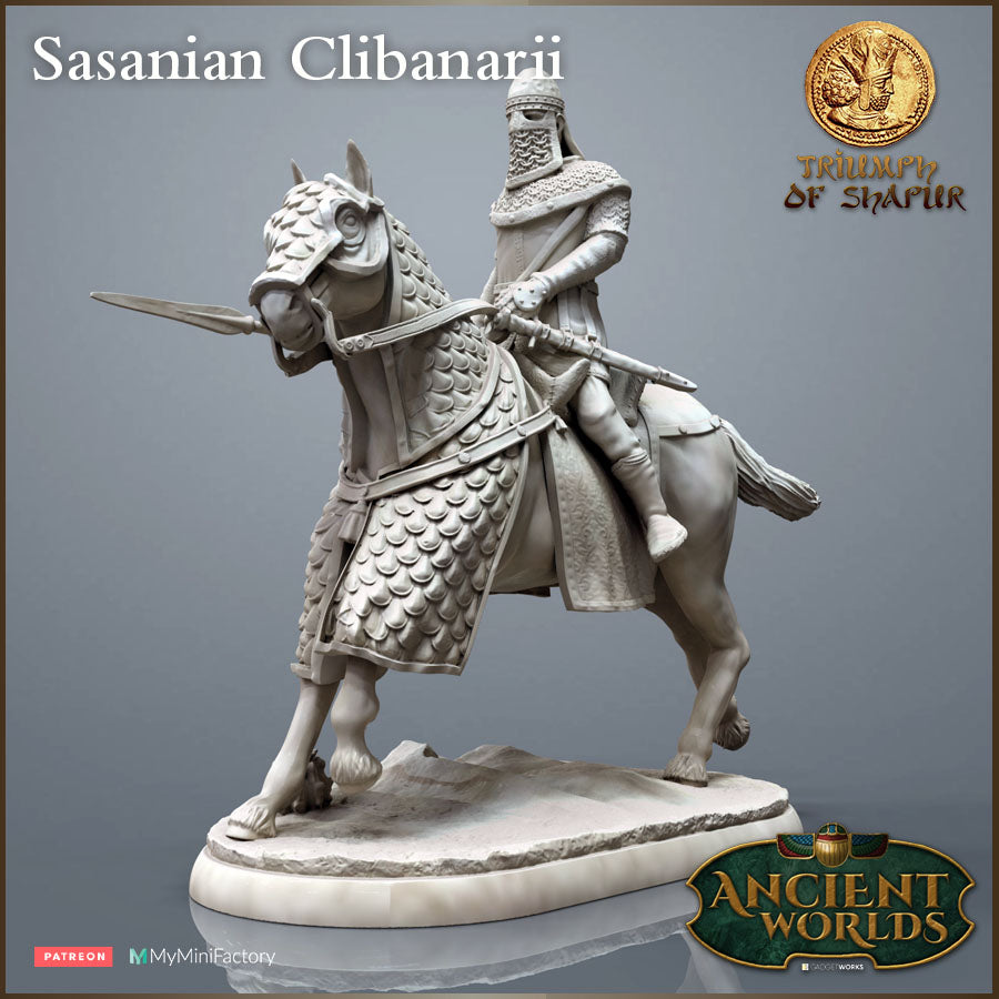 Sassanids  Clibanarii by Gadgetworks