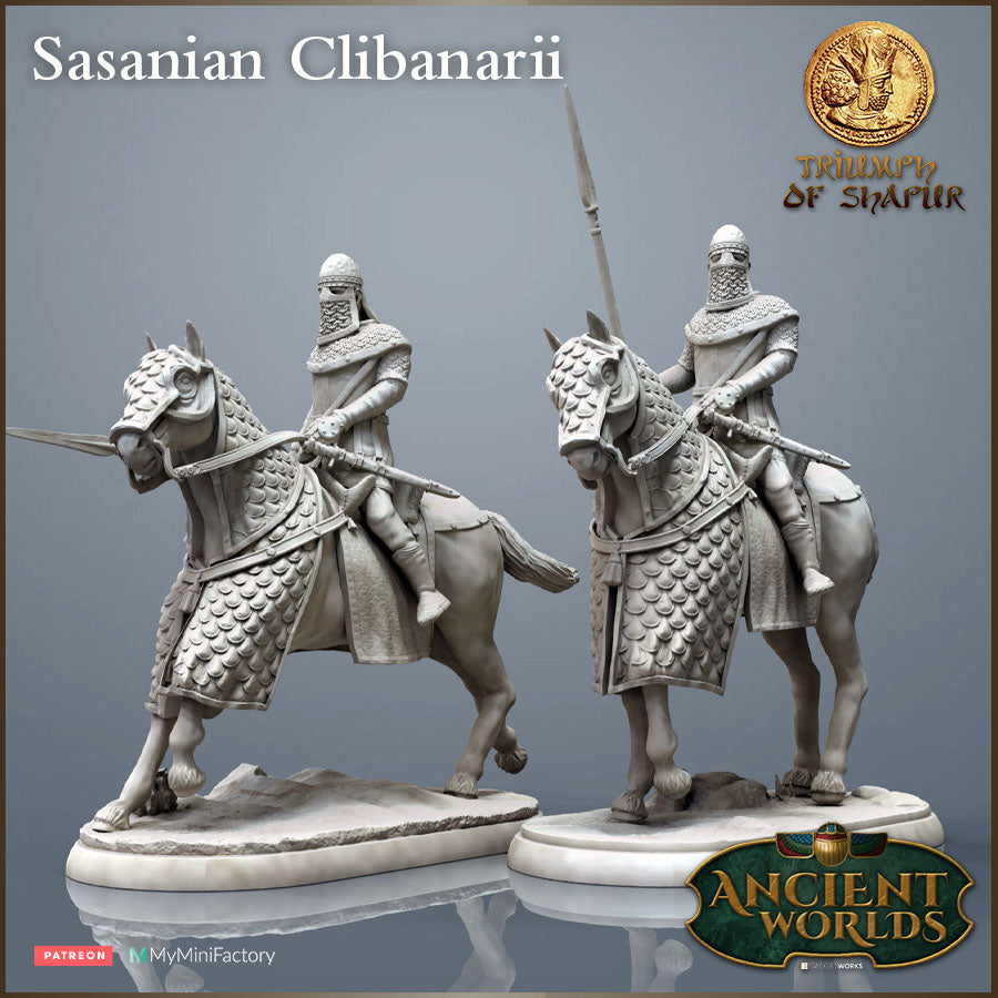 Sassanids  Clibanarii by Gadgetworks