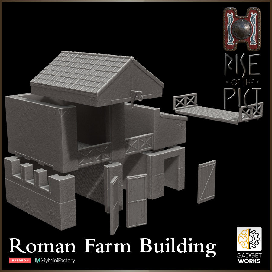 Roman Farm Building/Warehouse by Gadgetworks