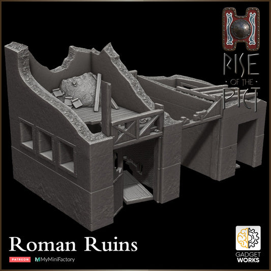 Roman Ruined Farm Building/Warehouse by Gadgetworks