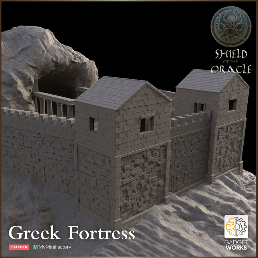 Greek Fortress by Gadgetworks