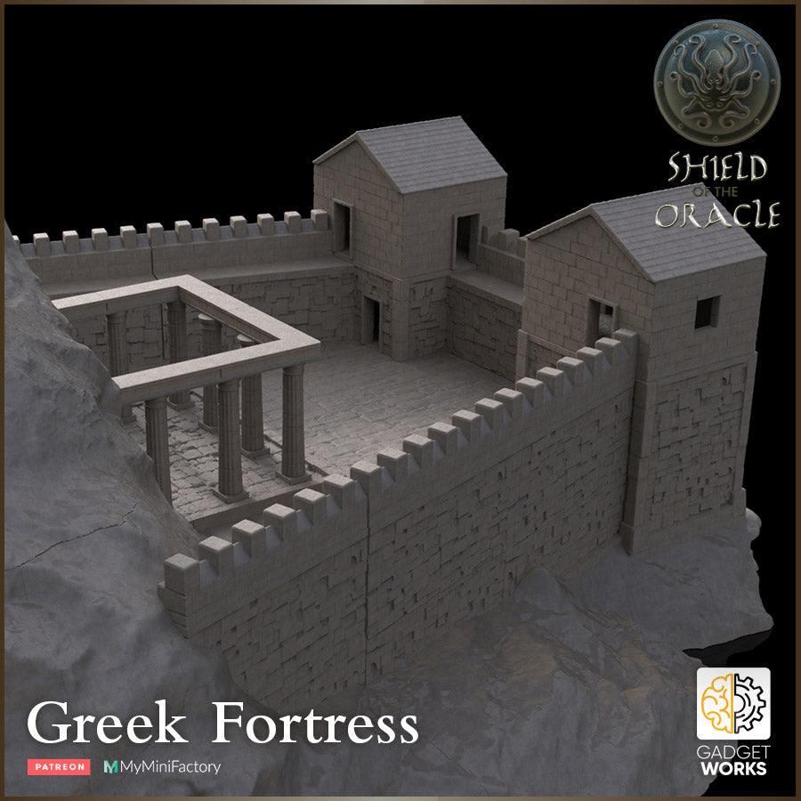 Greek Fortress by Gadgetworks