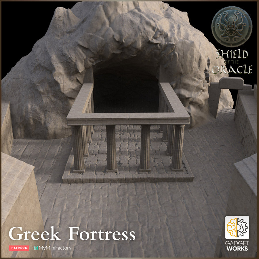 Greek Fortress by Gadgetworks