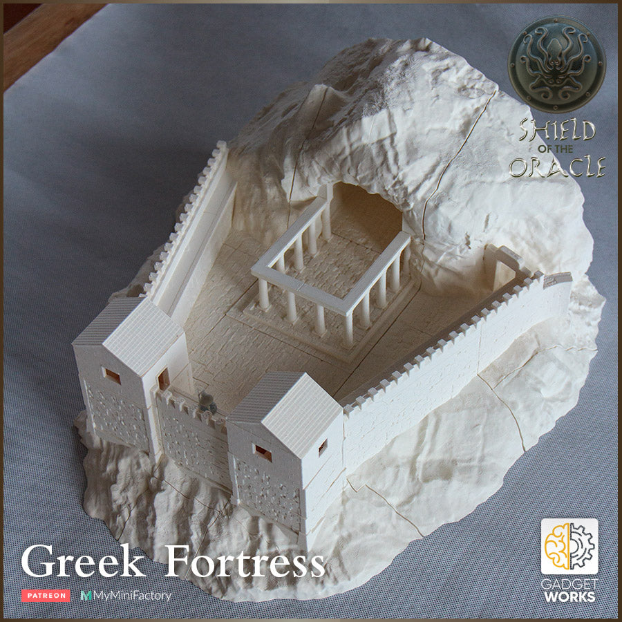 Greek Fortress by Gadgetworks