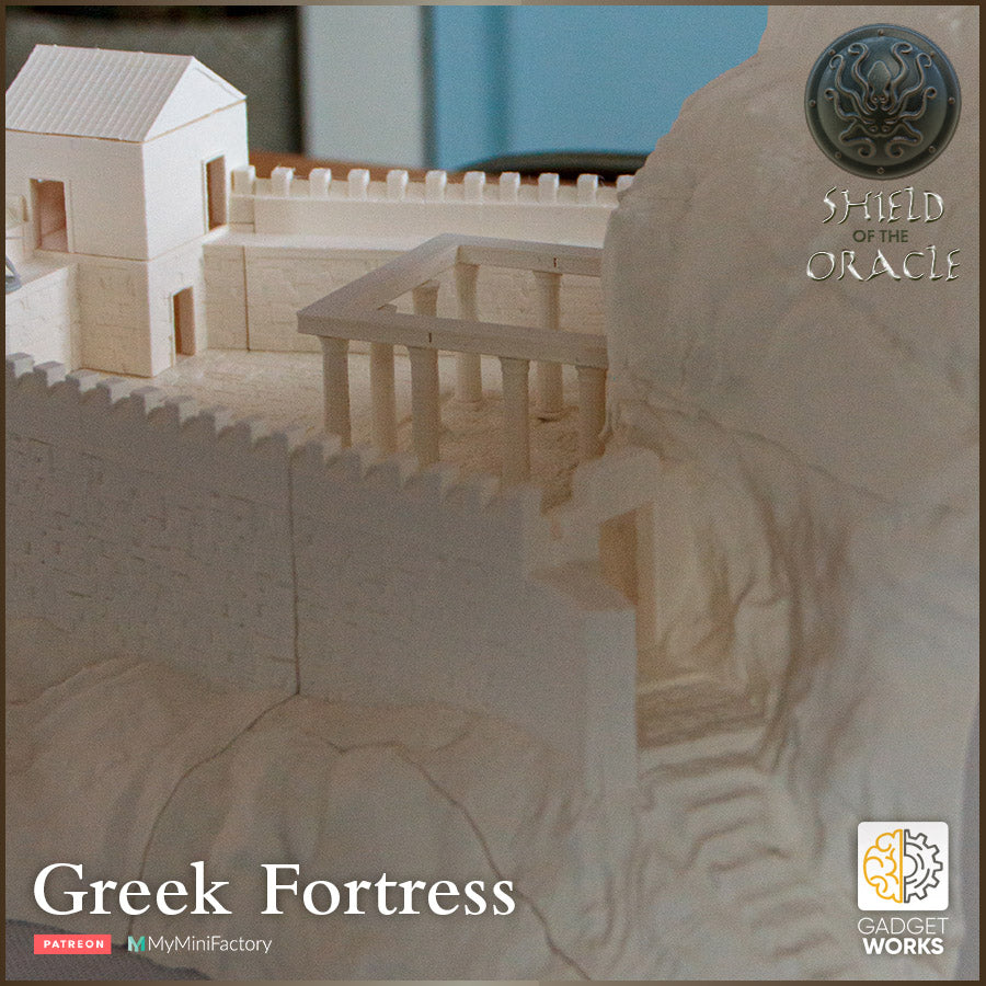 Greek Fortress by Gadgetworks