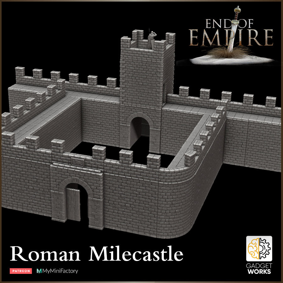 Roman Mile Castle by Gadgetworks