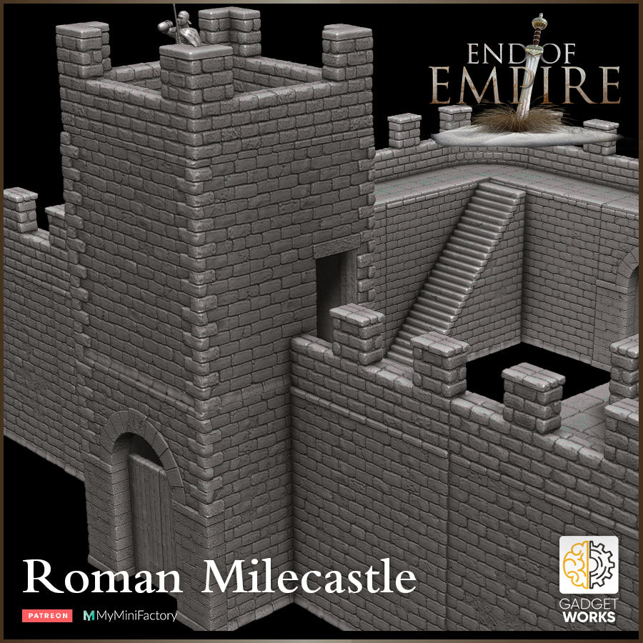 Roman Mile Castle by Gadgetworks