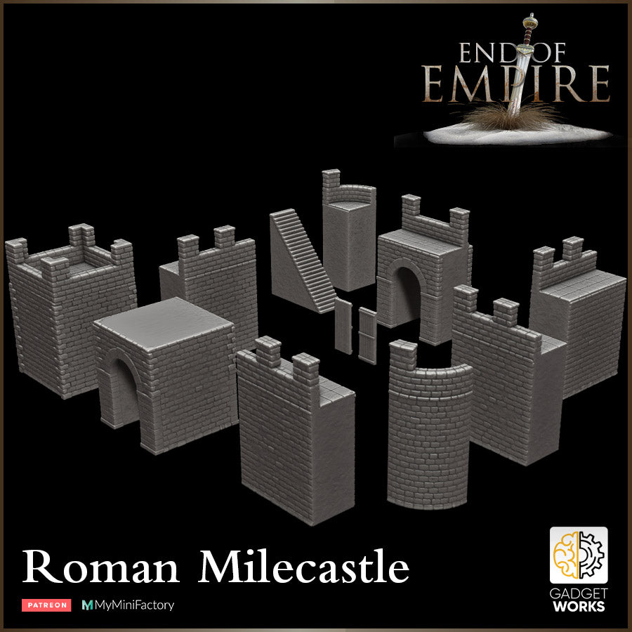 Roman Mile Castle by Gadgetworks