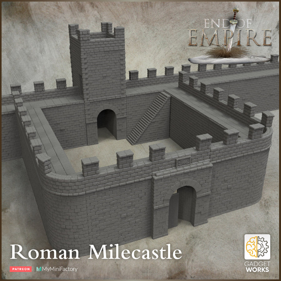 Roman Mile Castle by Gadgetworks