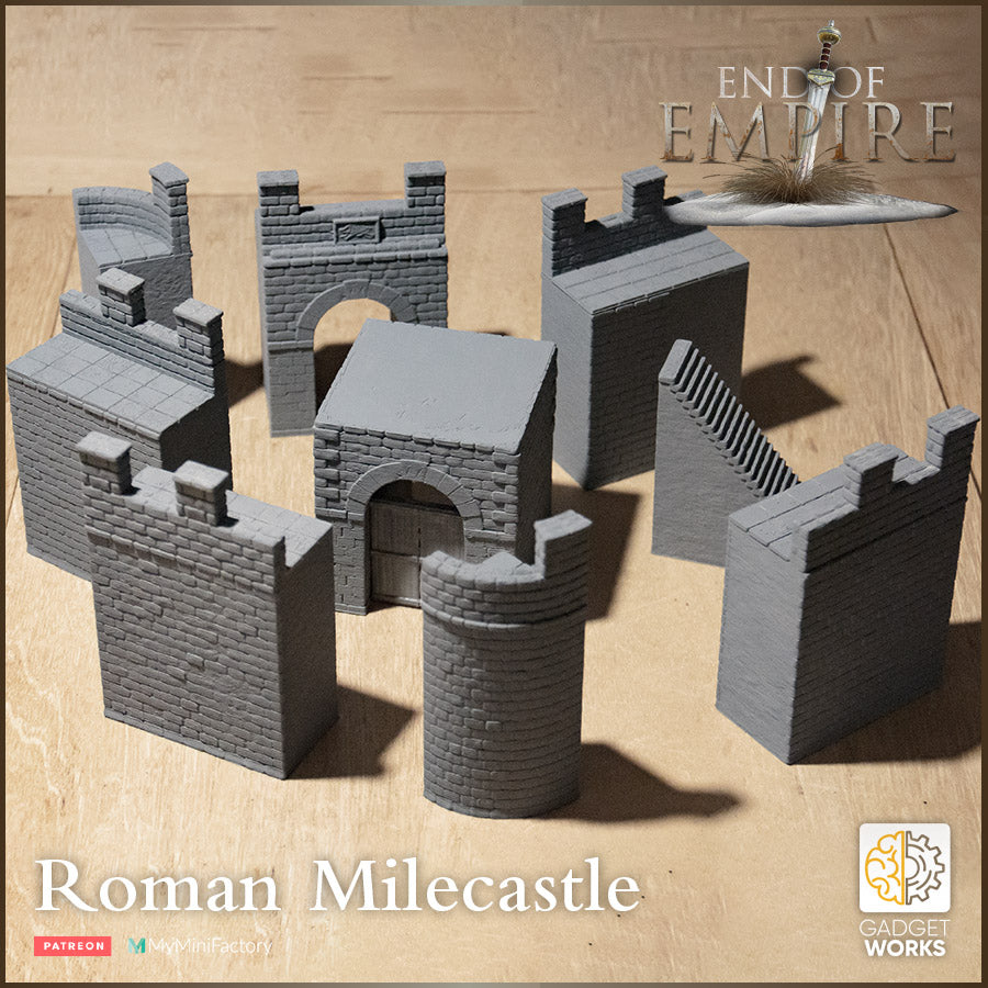 Roman Mile Castle by Gadgetworks