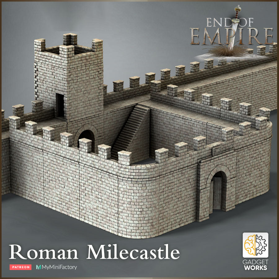 Roman Mile Castle by Gadgetworks