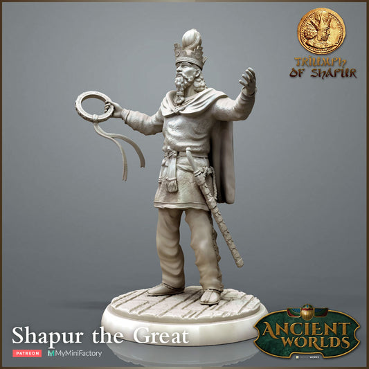 Shapur, King of the Sassanids, Foot by Gadgetworks