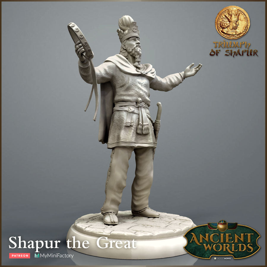 Shapur, King of the Sassanids, Foot by Gadgetworks