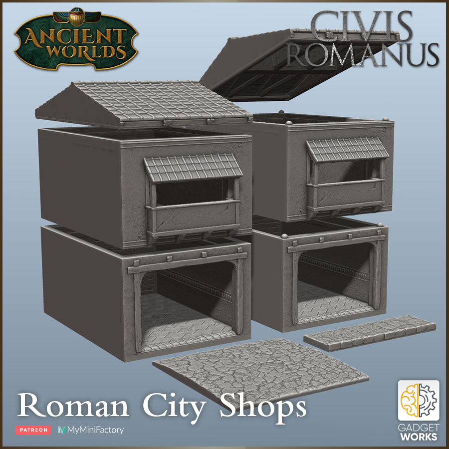 Roman Insula (Shop with Balcony) by Gadgetworks