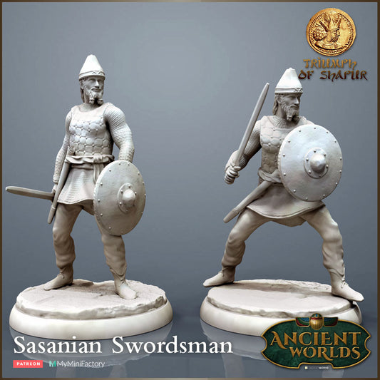 Sassanids Swordsmen Infantry by Gadgetworks