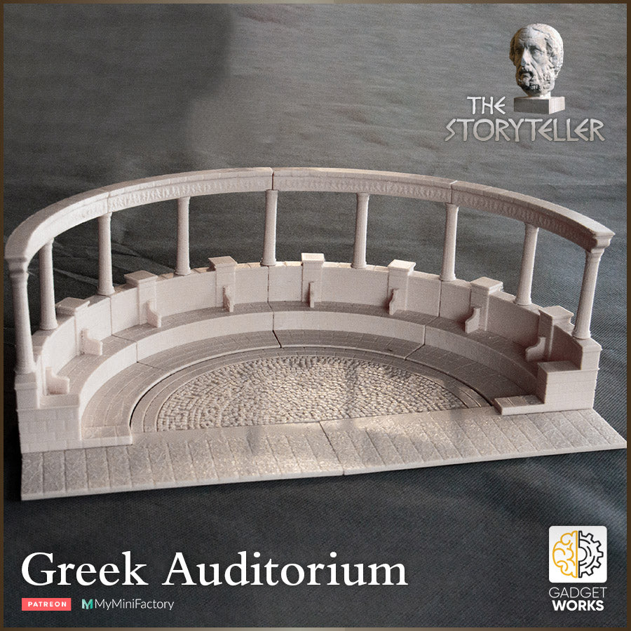 Greek Symposium Auditorium by Gadgetworks