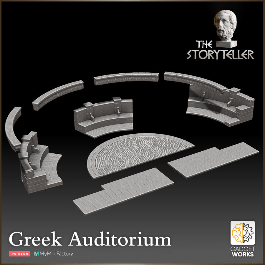 Greek Symposium Auditorium by Gadgetworks