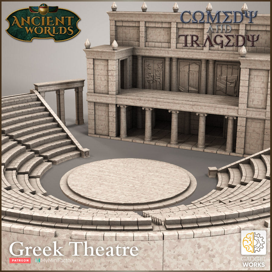 Greek/Roman Amphitheater by Gadgetworks