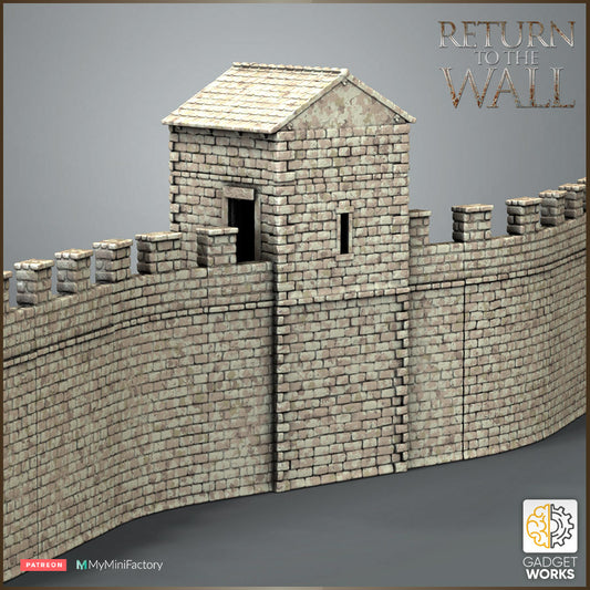 Roman Towers and Wall Segments by Gadgetworks