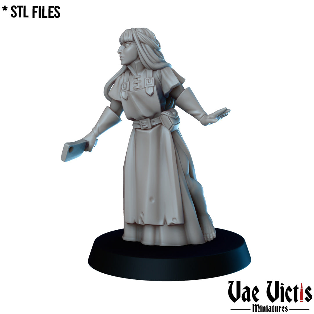 Butcher Witch by Vae Victis Miniatures