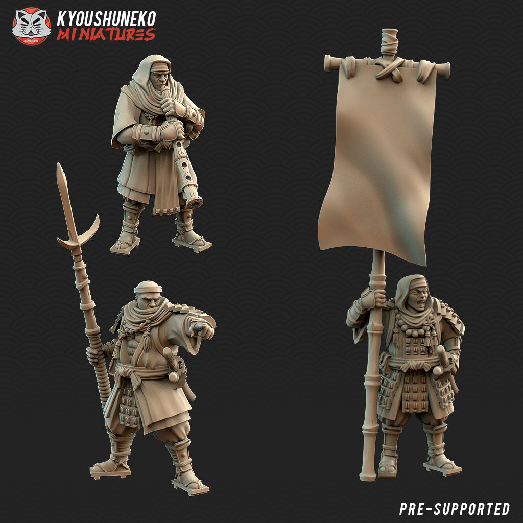 Sohei Japanese Sohei Monk Command Group – Studio Historia