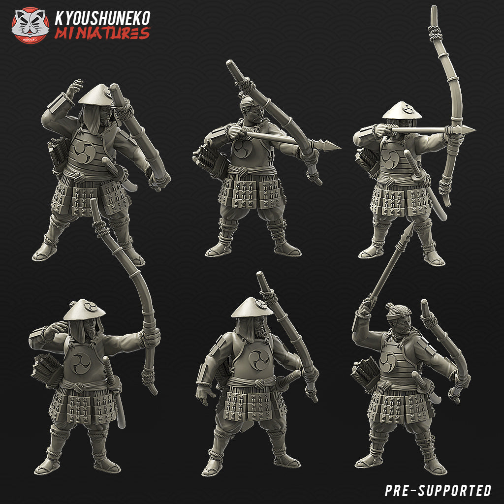 Japanese Ashigaru Bowmen