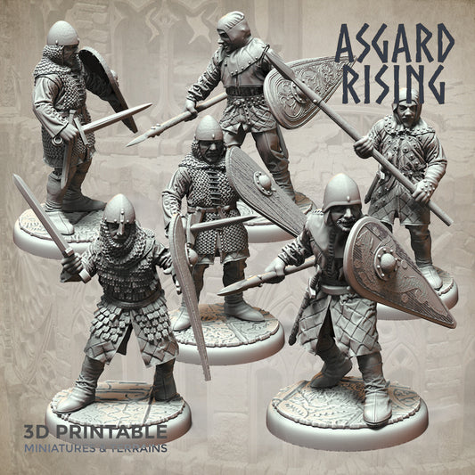 Medieval Infantry by Asgard Rising