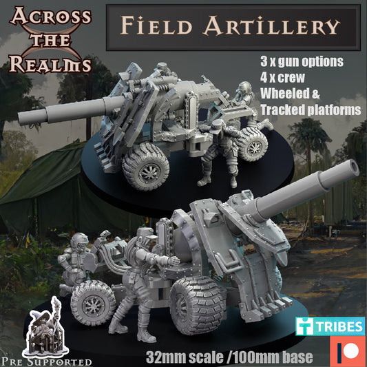 Field Artillery & Crew (Pin Up Corps) by Across the Realms