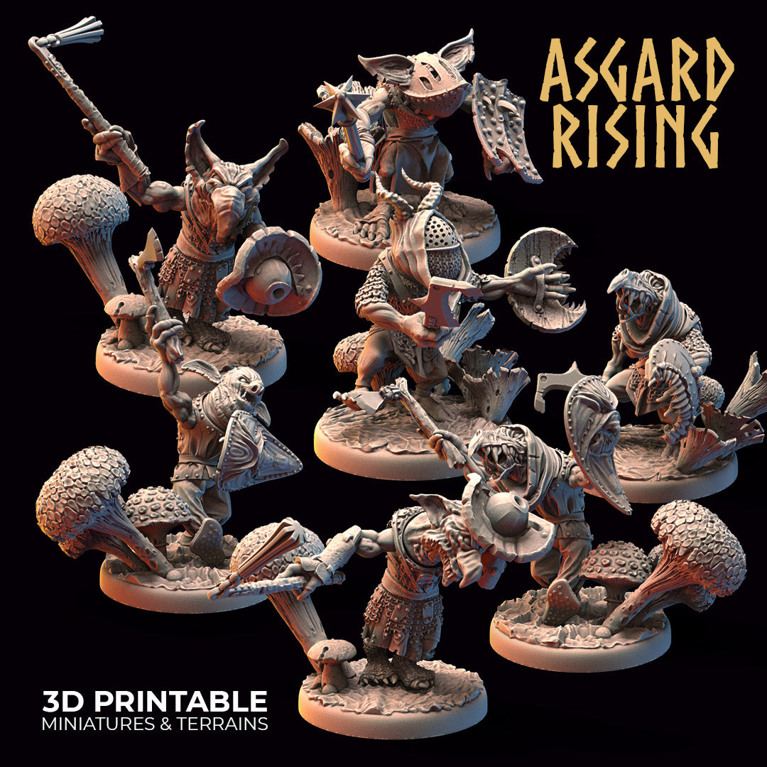 Goblin Warriors by Asgard Rising