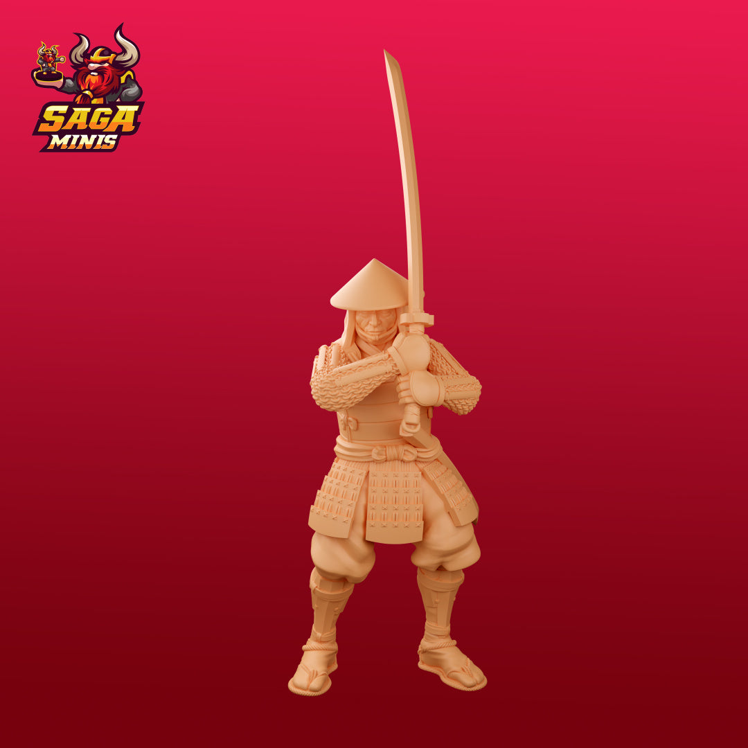 Ashigaru Swordsmen by Saga Miniatures