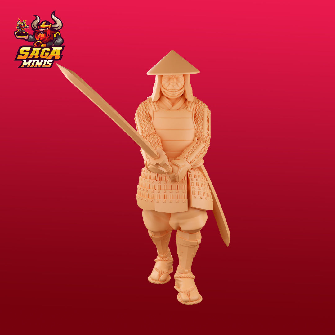 Ashigaru Swordsmen by Saga Miniatures