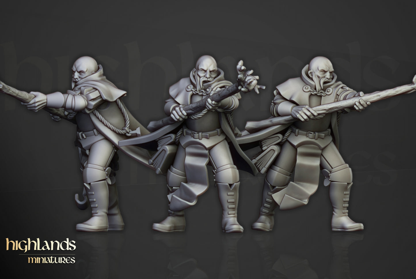 Battle Wizards by Highlands Miniatures