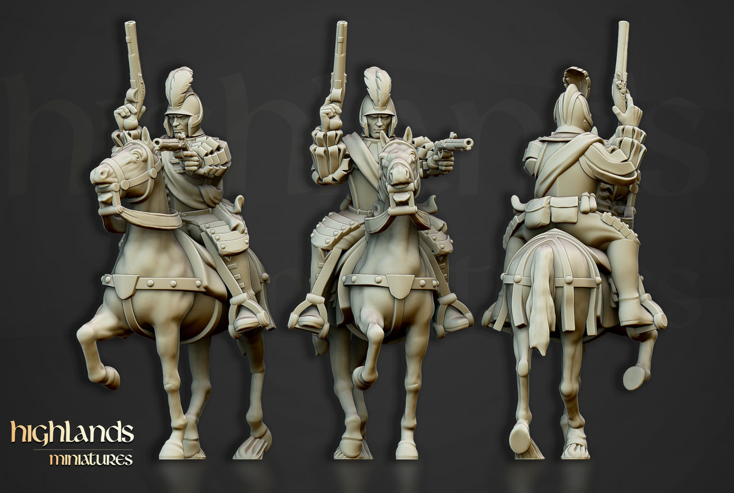 The Black Riders by Highlands Miniatures,