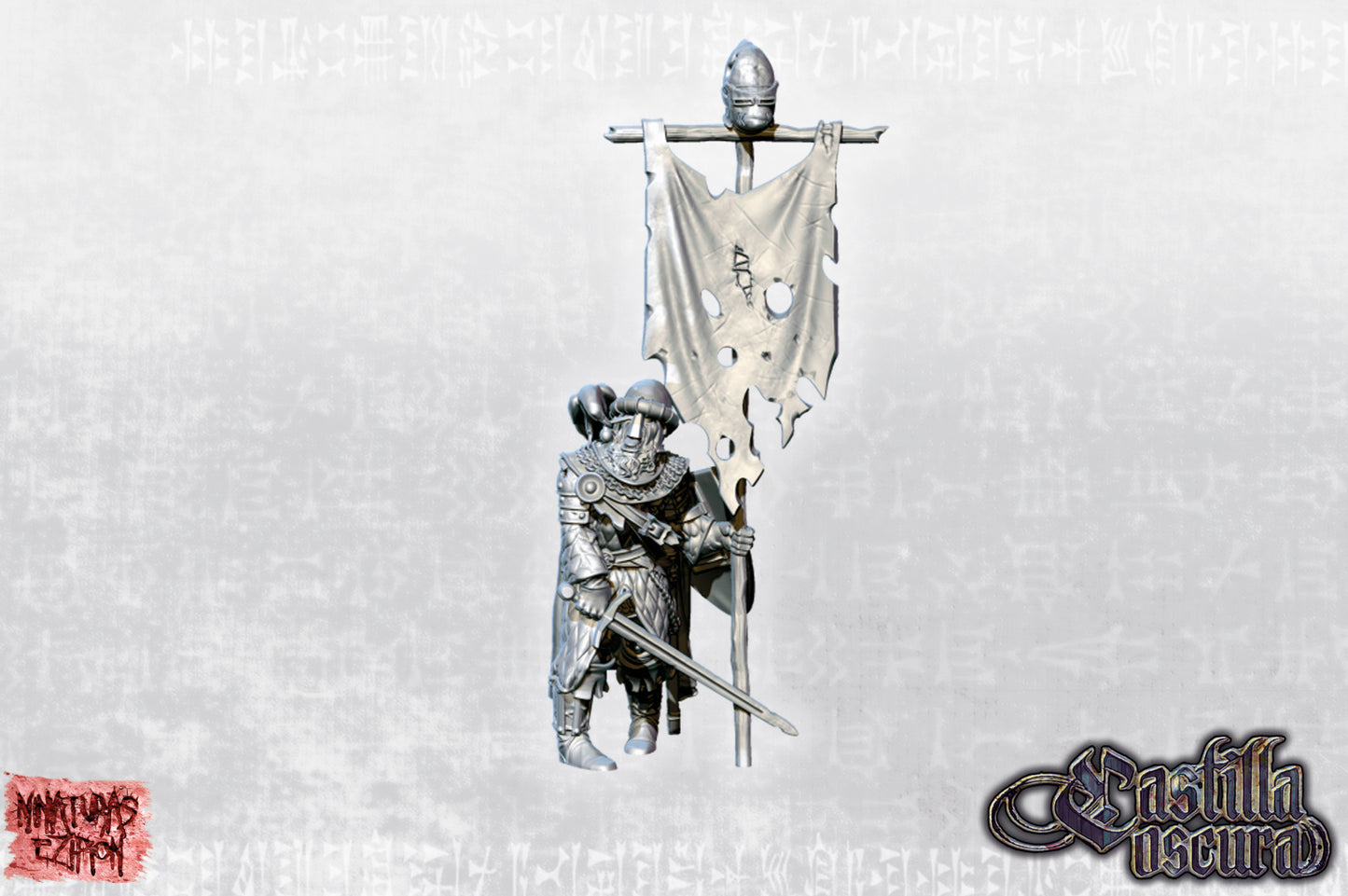 Revived Standard Bearer of Najera by Ezipion Miniatures