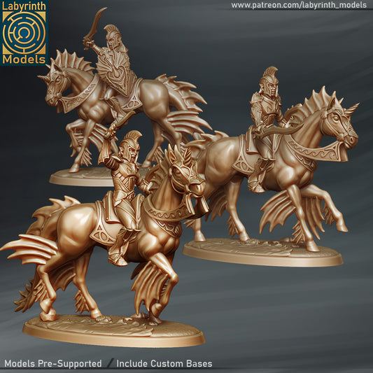 Sea Elf Cavalry by Labyrinth Models