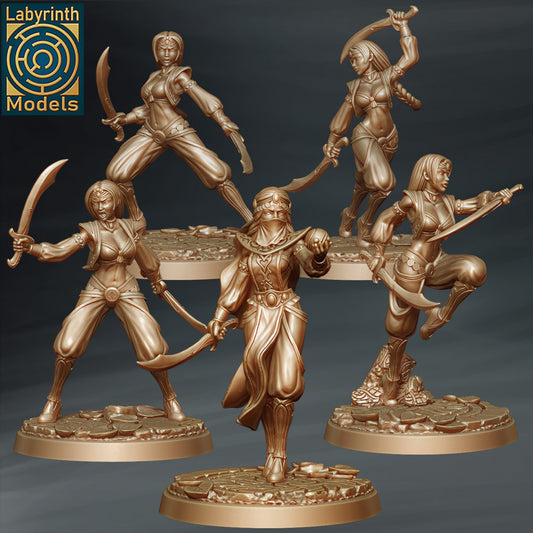 Sword Dancers by Labyrinth Models