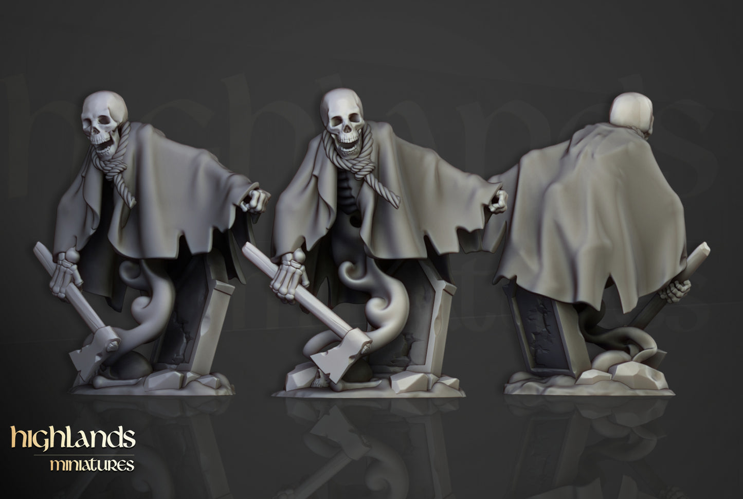 Crypt Ghosts by Highlands Miniatures