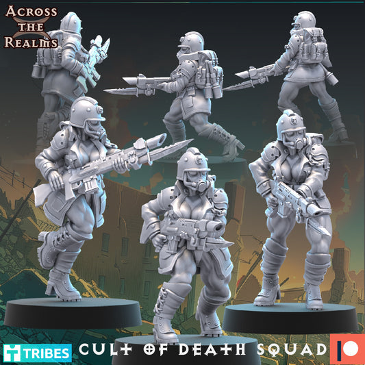 Cult of Death Infantry Squad (Pin Up Corps) by Across the Realms