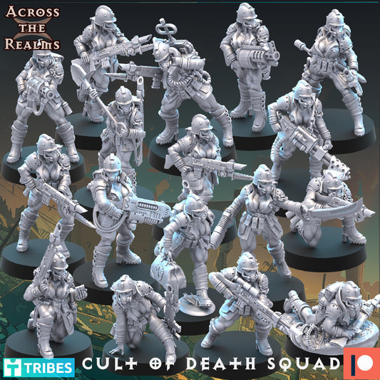 Cult of Death Infantry Platoon Deal (Pin Up Corps) by Across the Realms