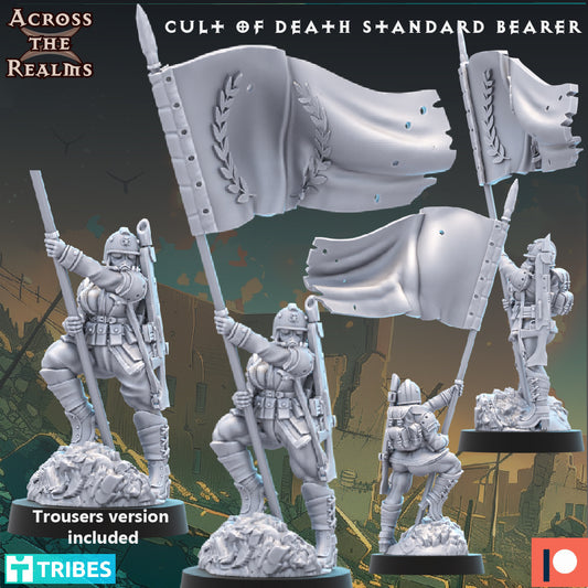 Cult of Death Standard Bearer (Pin Up Corps) by Across the Realms