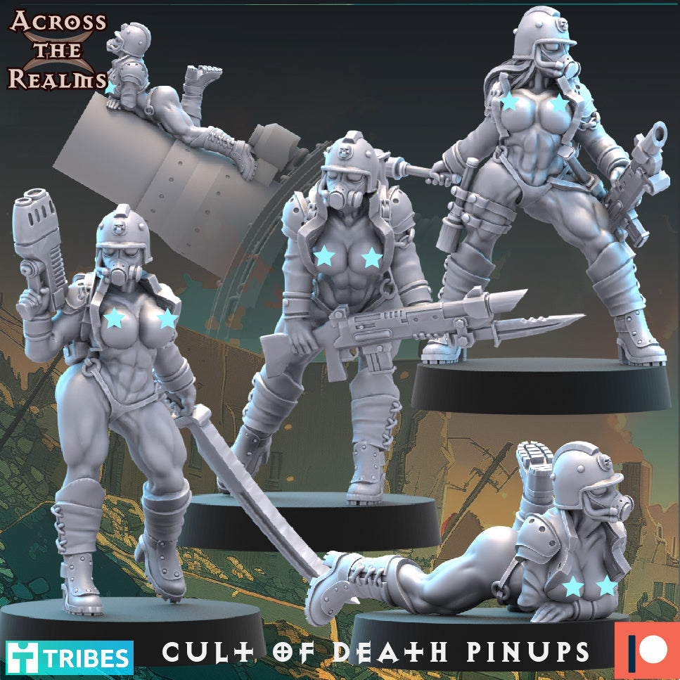 Cult of Death Pinups (Pin Up Corps) by Across the Realms