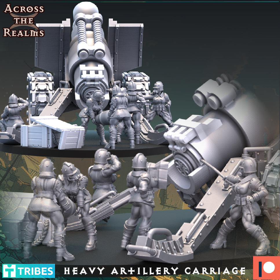 Heavy Artillery Carriage by Across the Realms