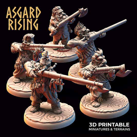 Dwarf Gunners 1 by Asgard Rising