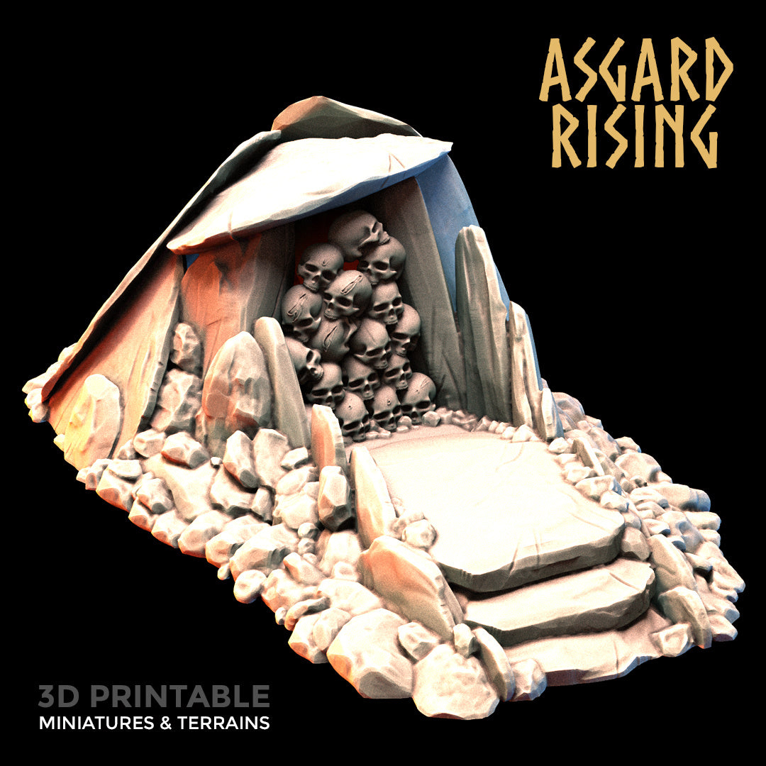 Ancient Cairn Entrance by Asgard Rising