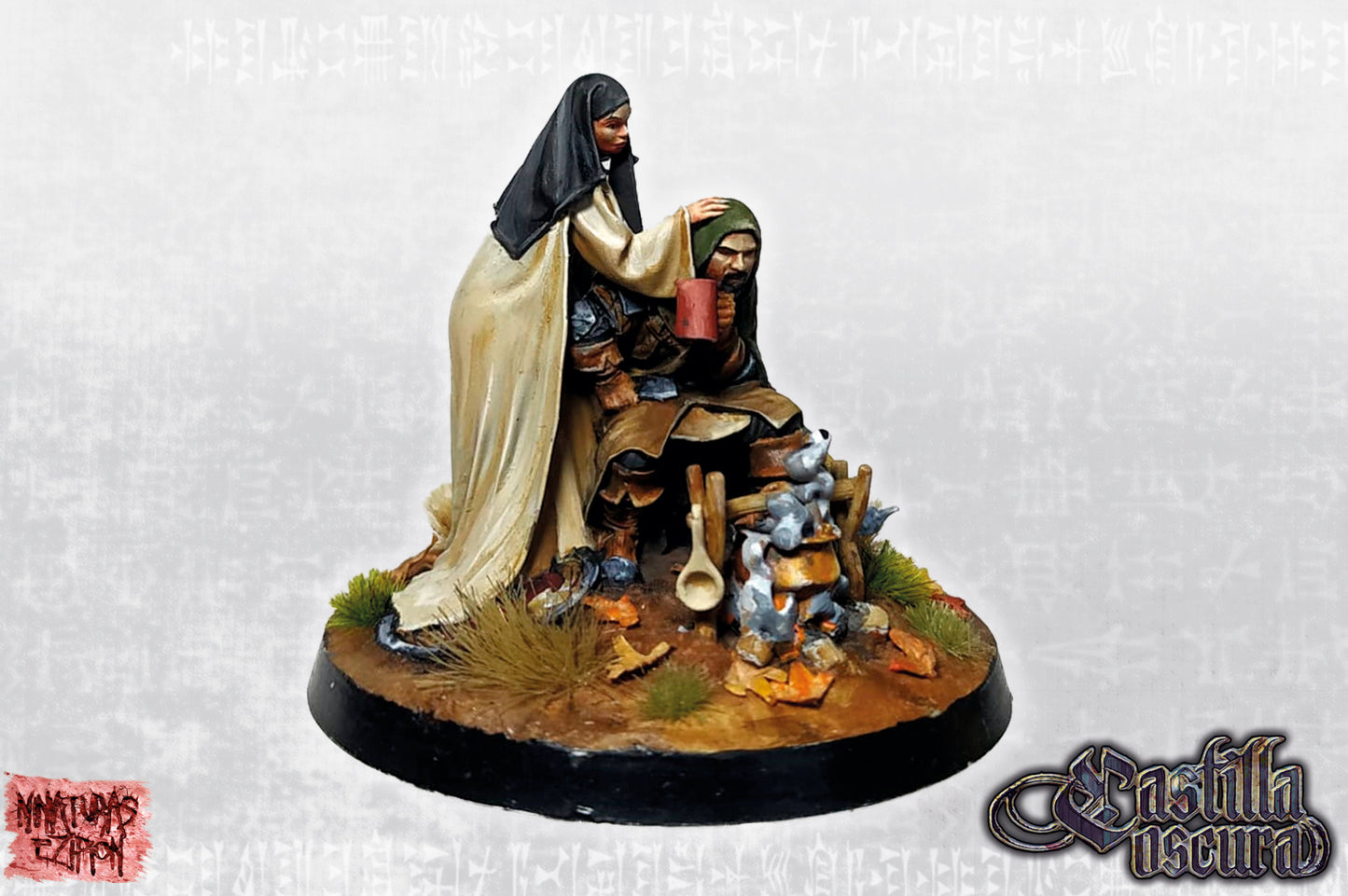 Eulogio's Last Beer Vignette by Ezipion Miniatures